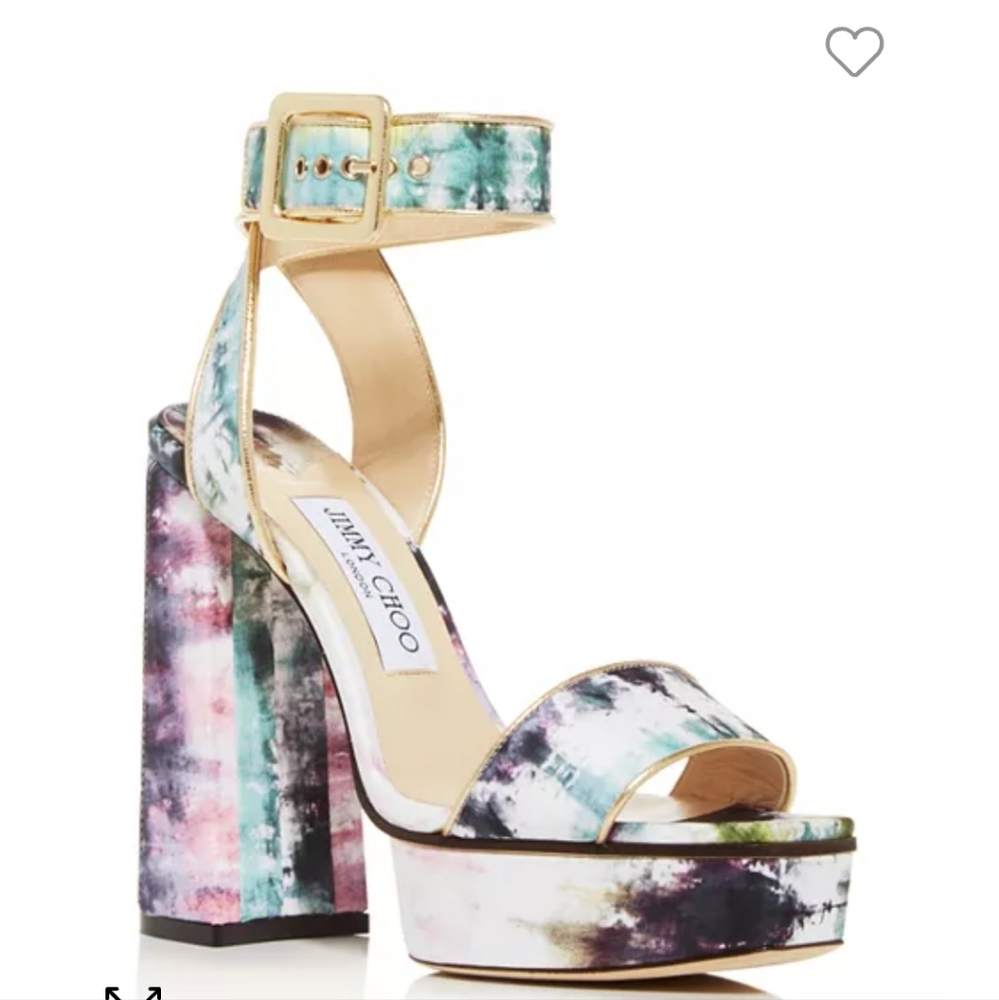 Jimmy Choo Multicolor Platform Heels
